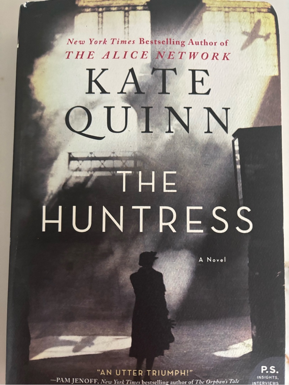 Kate Quinn The Huntress - soft cover book